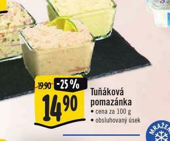 Jip Tuňáková pomazánka nabídka
