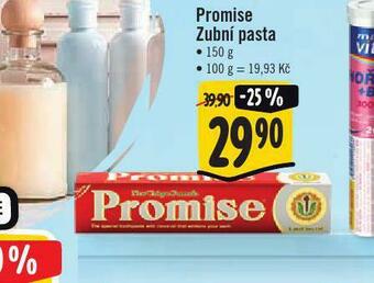 Jip Promise zubní pasta nabídka