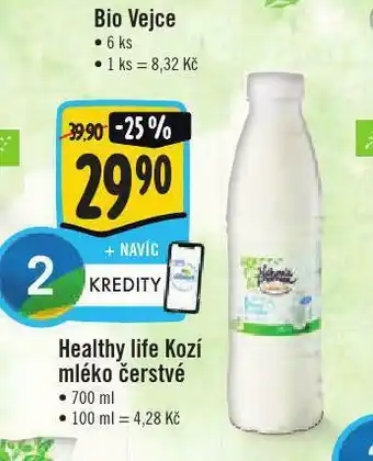 Jip Healthy life kozí mléko čerstvé nabídka
