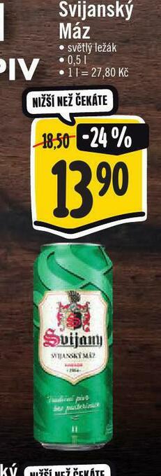Jip Pivo svijanský máz nabídka