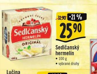 Jip Sedlčanský hermelín nabídka