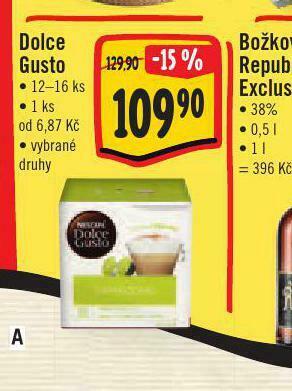 Jip Kapsle dolce gusto nabídka