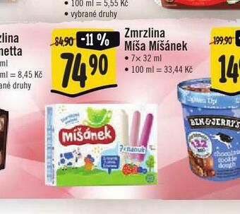 Jip Zmrzlina míša míšánek nabídka