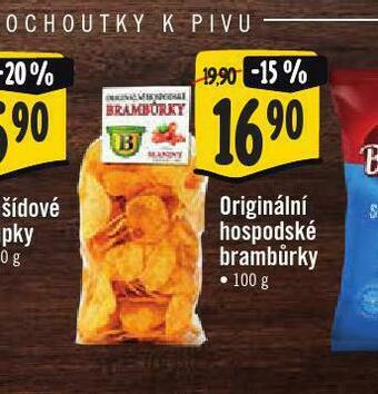 Jip Originální hospodské brambůrky nabídka