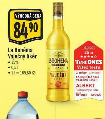 Jip La bohéma vaječný likér nabídka