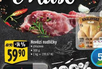 Jip Hovězí nudličky nabídka