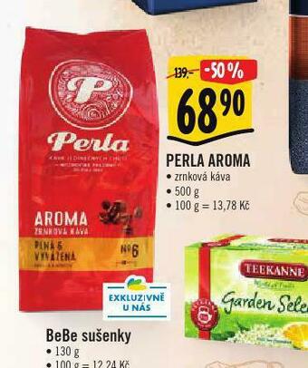 Albert Perla aroma zrnková káva nabídka