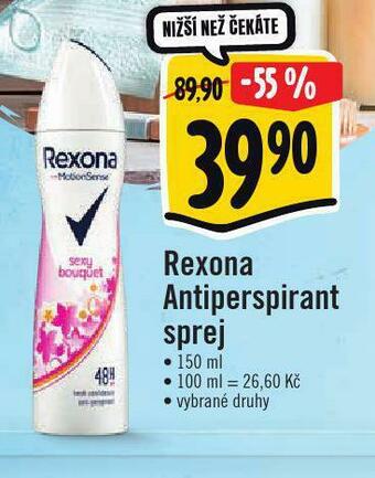 Albert Rexona antiperspirant sprej nabídka