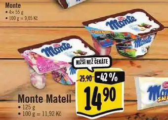 Albert Monte matell nabídka