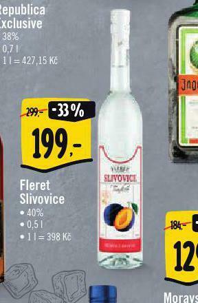 Albert Fleret slivovice nabídka