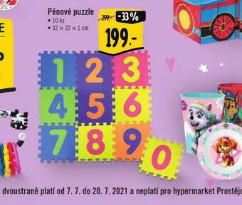 Albert Pěnové puzzle nabídka