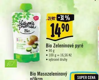 Albert Bio zeleninové pyré nabídka