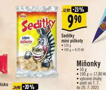 Albert Seditky mini piškoty nabídka
