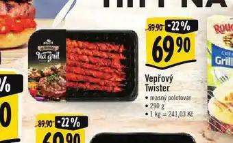 Albert Vepřový twister nabídka