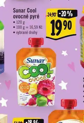 Albert Sunar cool ovocné paré nabídka
