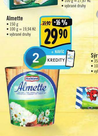 Albert Almette nabídka