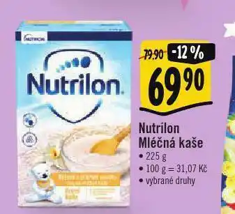 Albert Nutrilon mléčná kaše nabídka