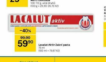 Lacalut aktiv zubní pasta