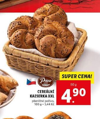 Lidl Cereální kaiserka xxl nabídka
