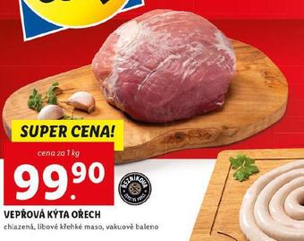 Lidl Vepřová kýta ořech nabídka