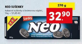 Lidl Neo sušenky nabídka