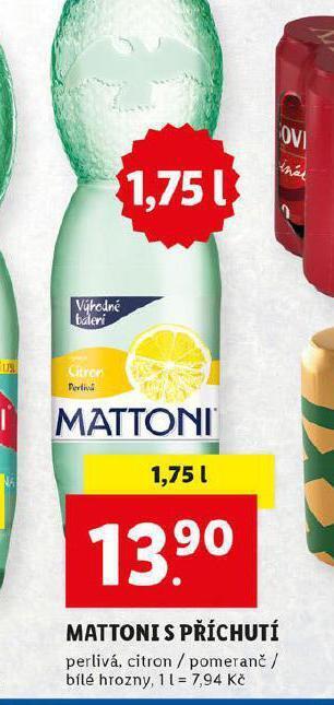 Lidl Mattoni s příchutí nabídka