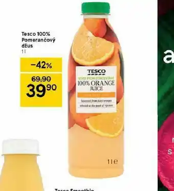Tesco Tesco 100% pomerančový džus nabídka