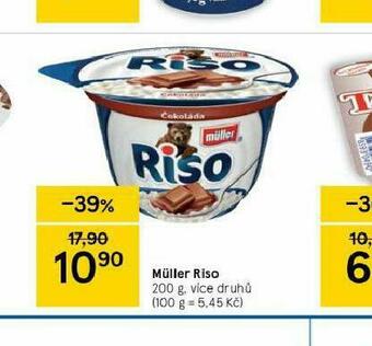 Tesco Müller riso nabídka