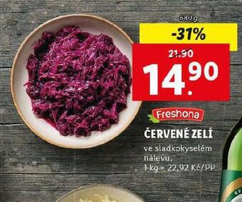 Lidl Červené zelí nabídka