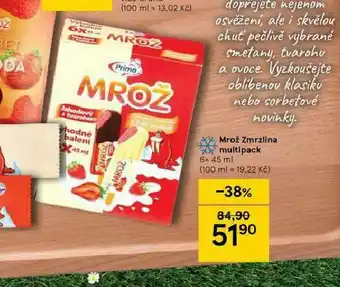 Tesco Zmrzlina mrož multipack nabídka