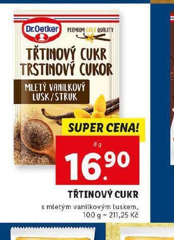 Lidl Třtinový cukr nabídka