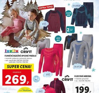 Lidl Funkční bezešvé spodní prádlo nabídka