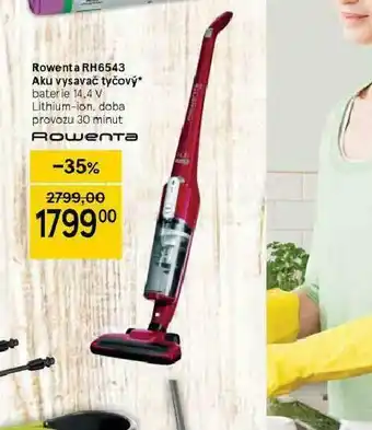 Tesco Aku vysavač tyčový nabídka
