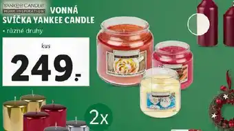 Lidl Vonná svíčka yankee candle nabídka