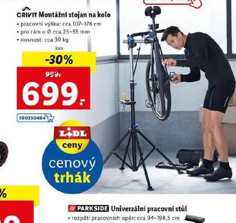 Lidl Montážní stojan na kolo nabídka