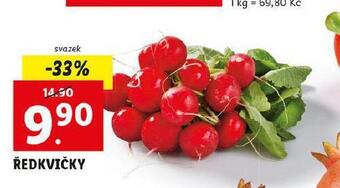 Lidl Ředkvičky nabídka