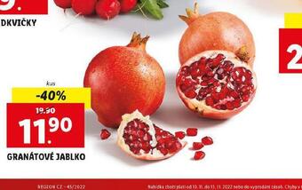 Lidl Granátové jablko nabídka