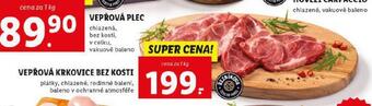 Lidl Vepřová krkovice bez kosti nabídka
