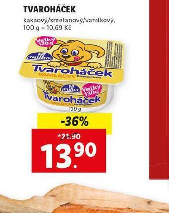 Lidl Tvaroháček nabídka