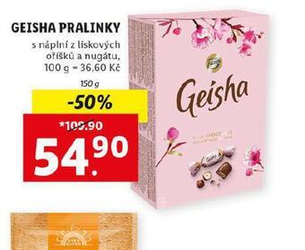 Lidl Geisha pralinky nabídka