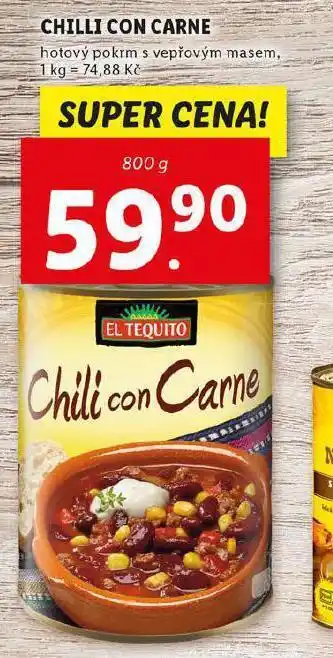 Lidl Chilli con care nabídka