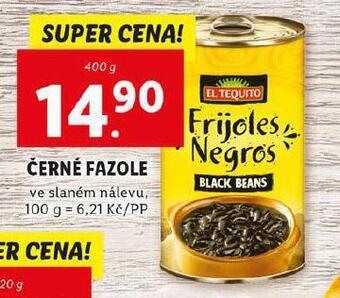 Lidl Černé fazole nabídka