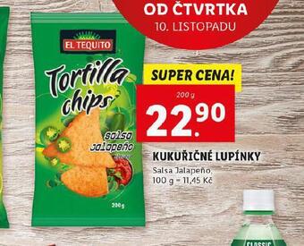 Lidl Kukuřičné lupínky nabídka