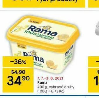 Tesco Rama 400 g nabídka