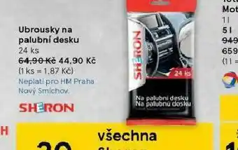 Tesco Ubrousky na palubní desku nabídka