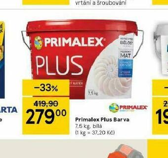 Tesco Primalex plus barva nabídka