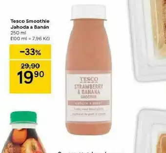 Tesco Tesco smoothie jahoda a banán nabídka