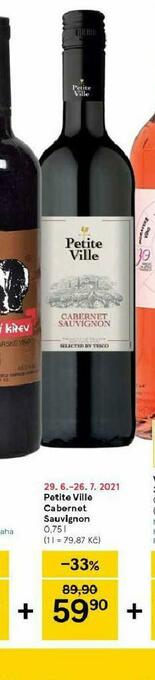 Petite ville cabernet sauvignon