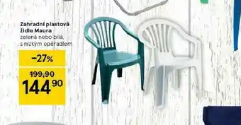 Tesco Zahradní platsová židle maura nabídka