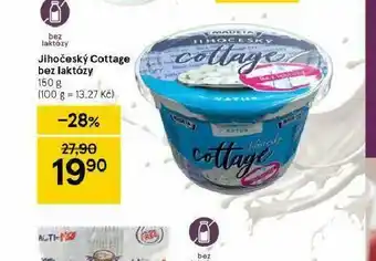 Tesco Jihočeský cottage bez laktózy nabídka